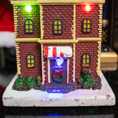 Light Up Town House Decoration