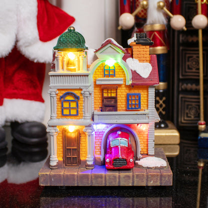 Light Up Christmas Toy Shop Decoration