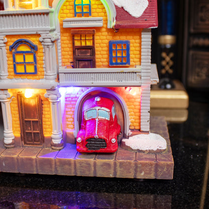 Light Up Christmas Toy Shop Decoration