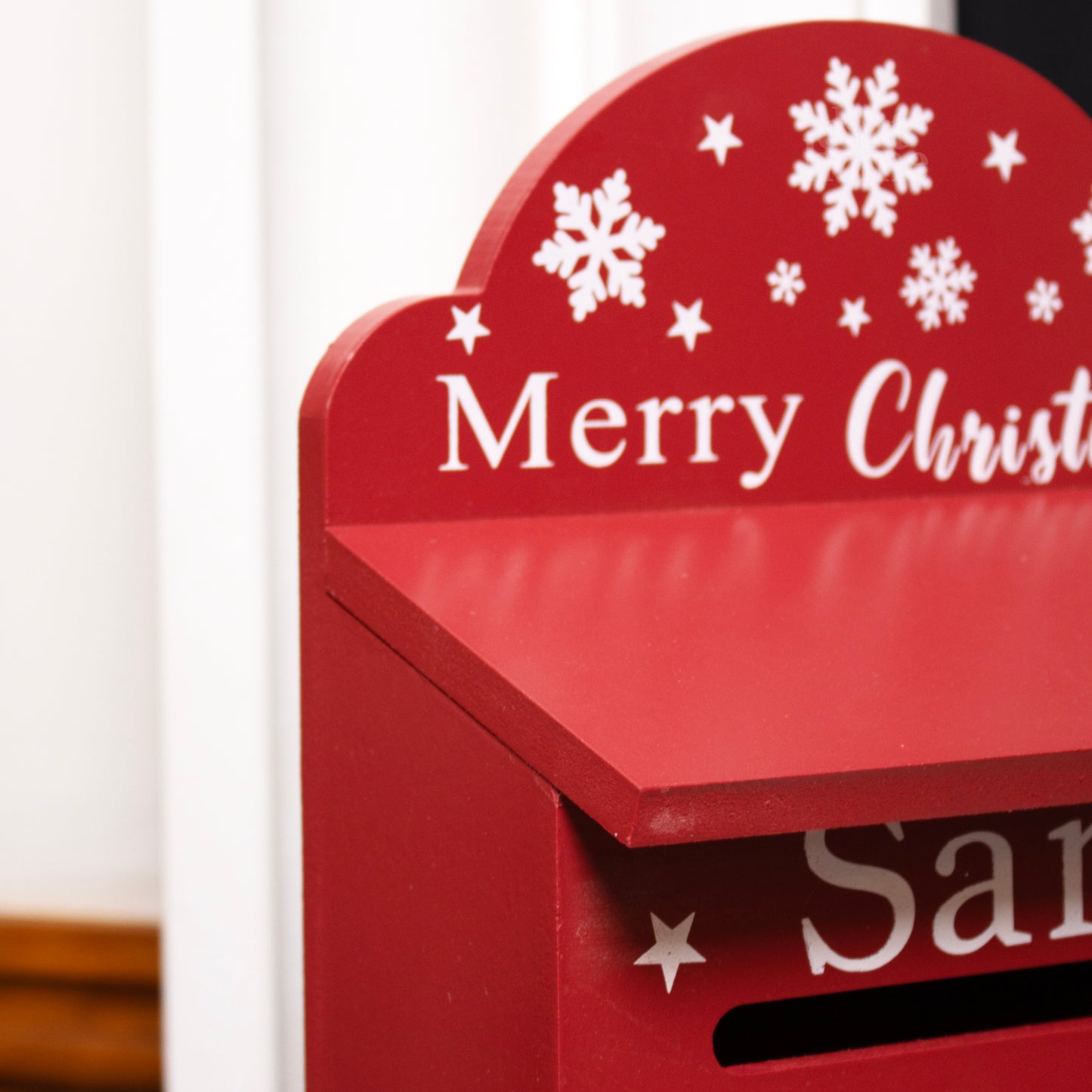 Merry Christmas Santa Wall Post Box