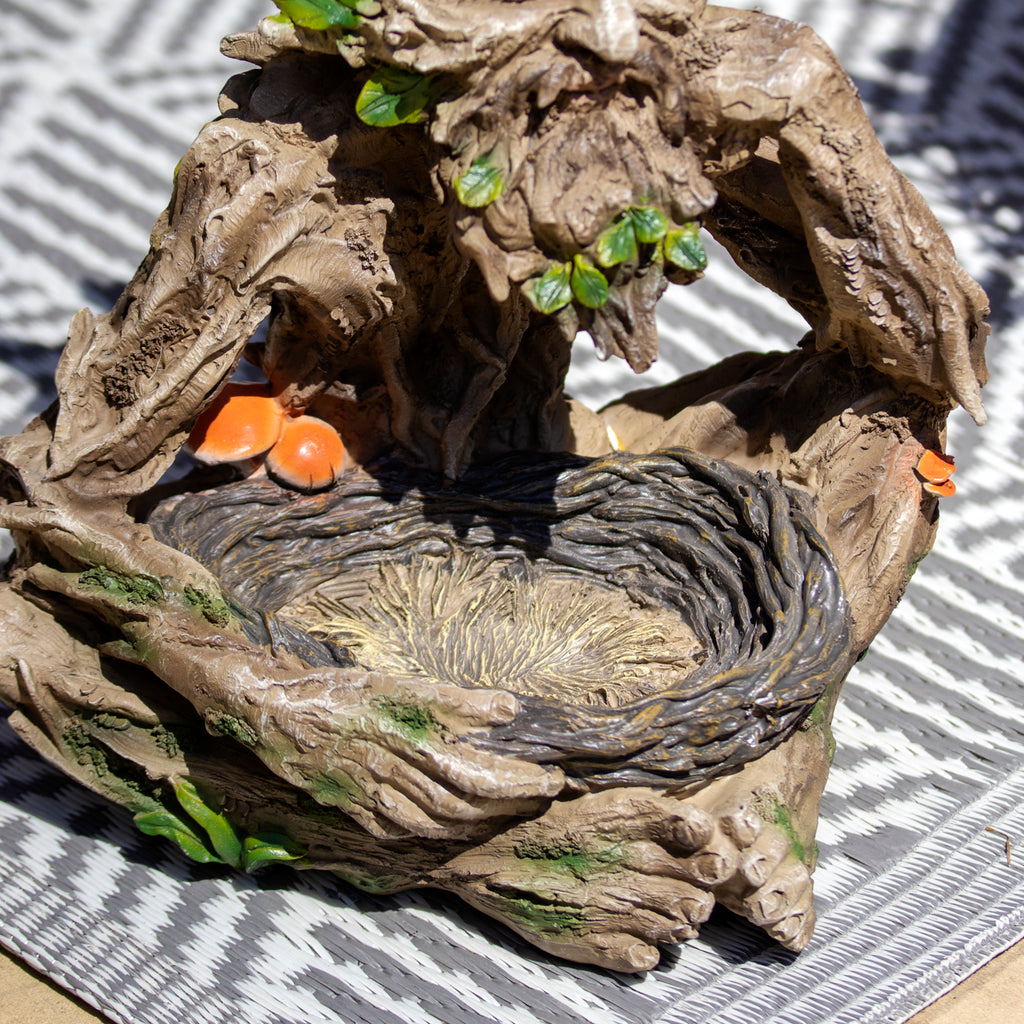 Woodland Green Man Bird Feeder