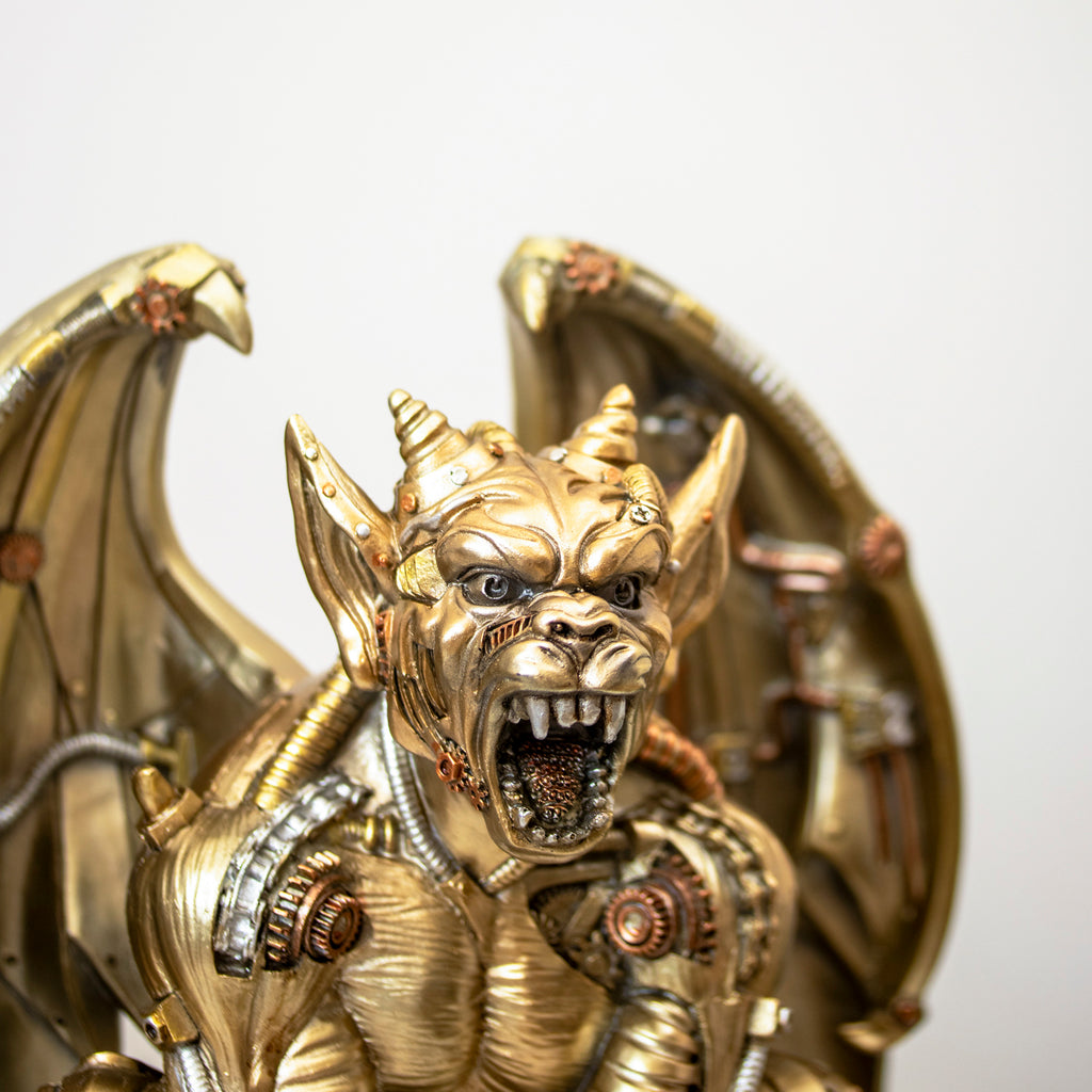 Steampunk Winged Gargoyle Ornament