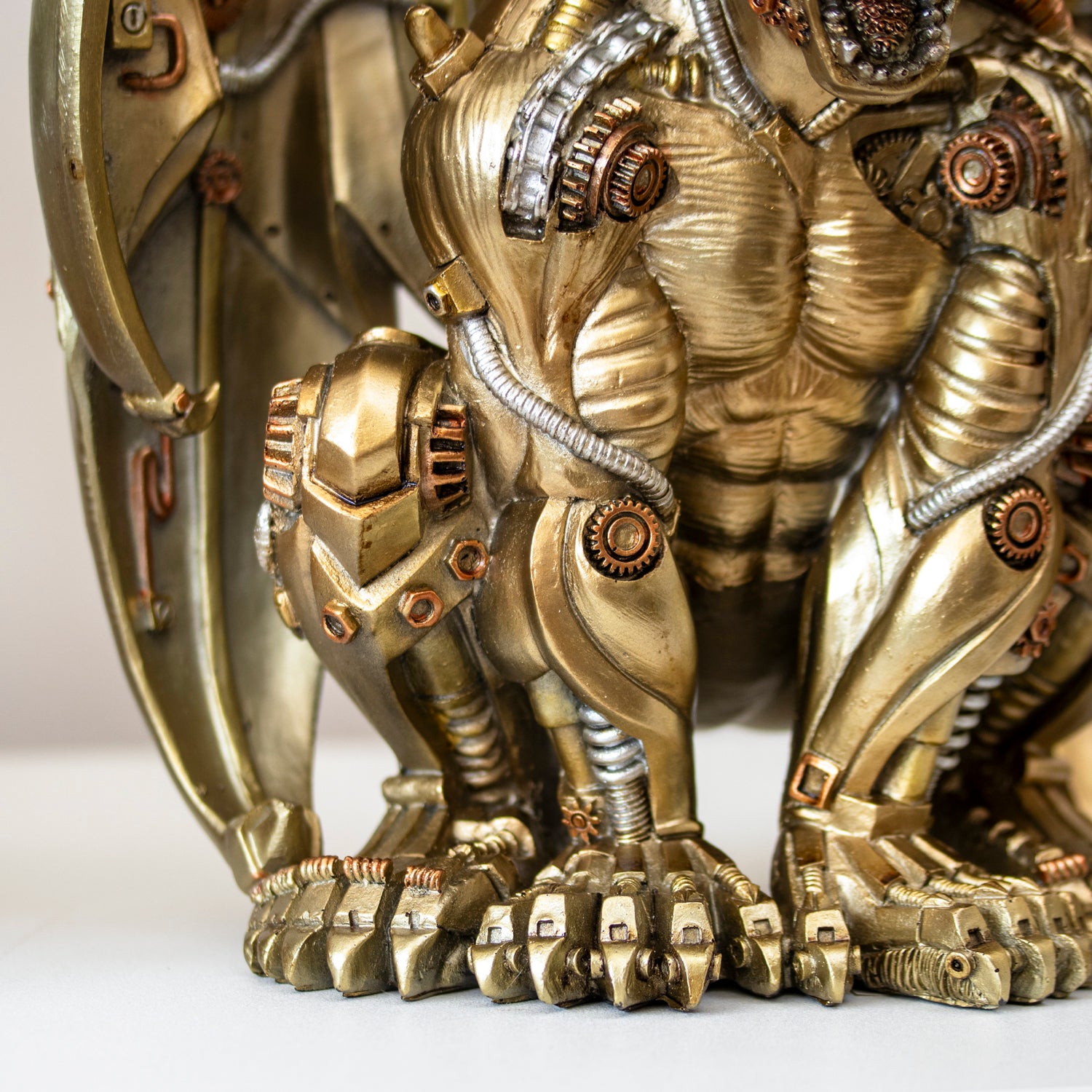 Steampunk Winged Gargoyle Ornament
