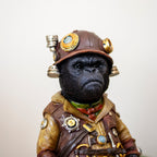 Steampunk Gentleman Gorilla Ornament