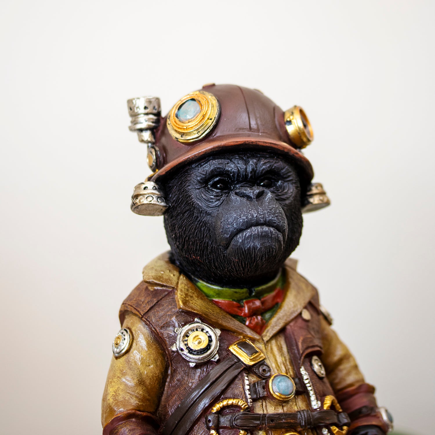 Steampunk Gentleman Gorilla Ornament