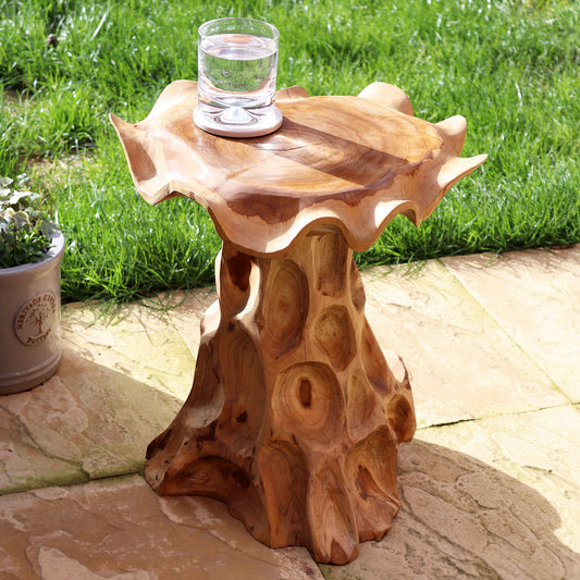 Lombok Mushroom Teak Root Table