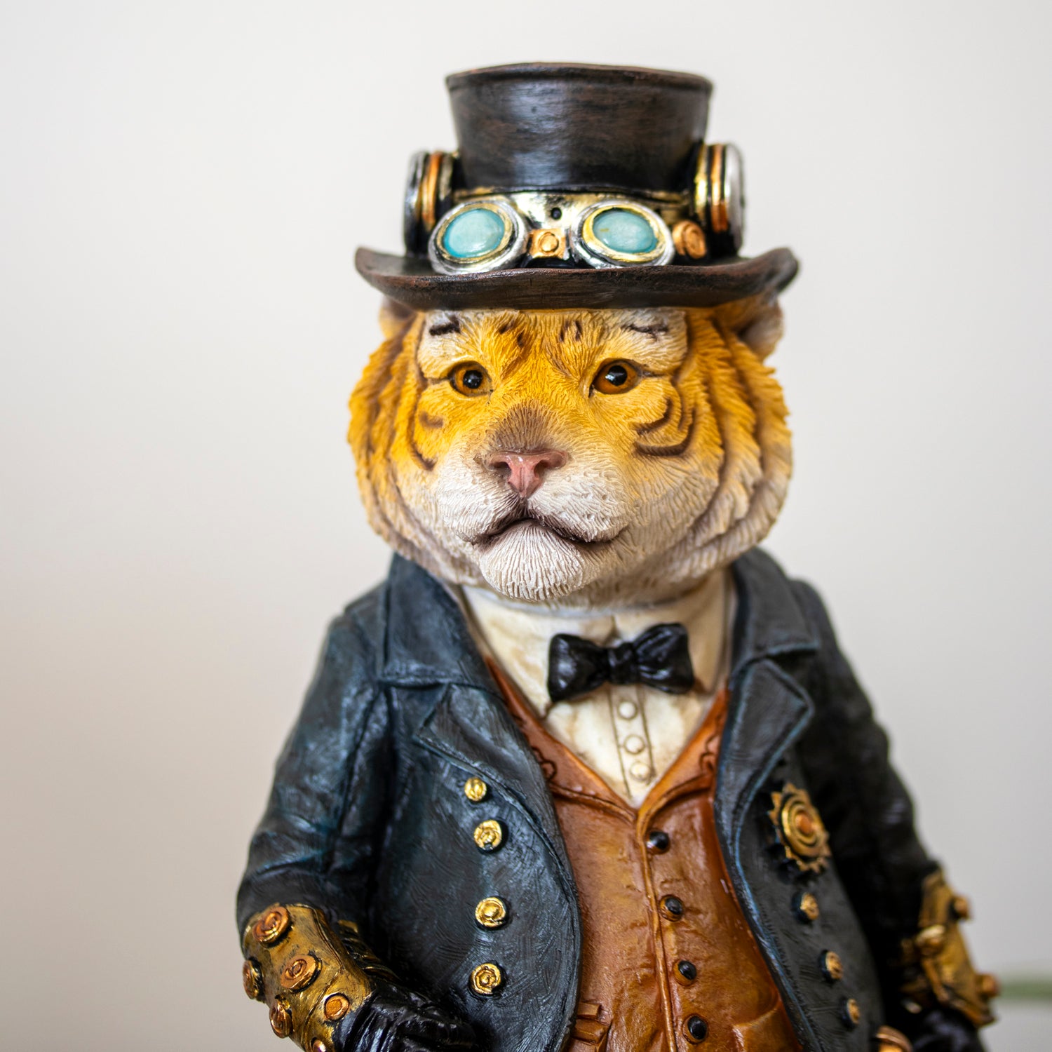 Steampunk Gentleman Tiger Ornament
