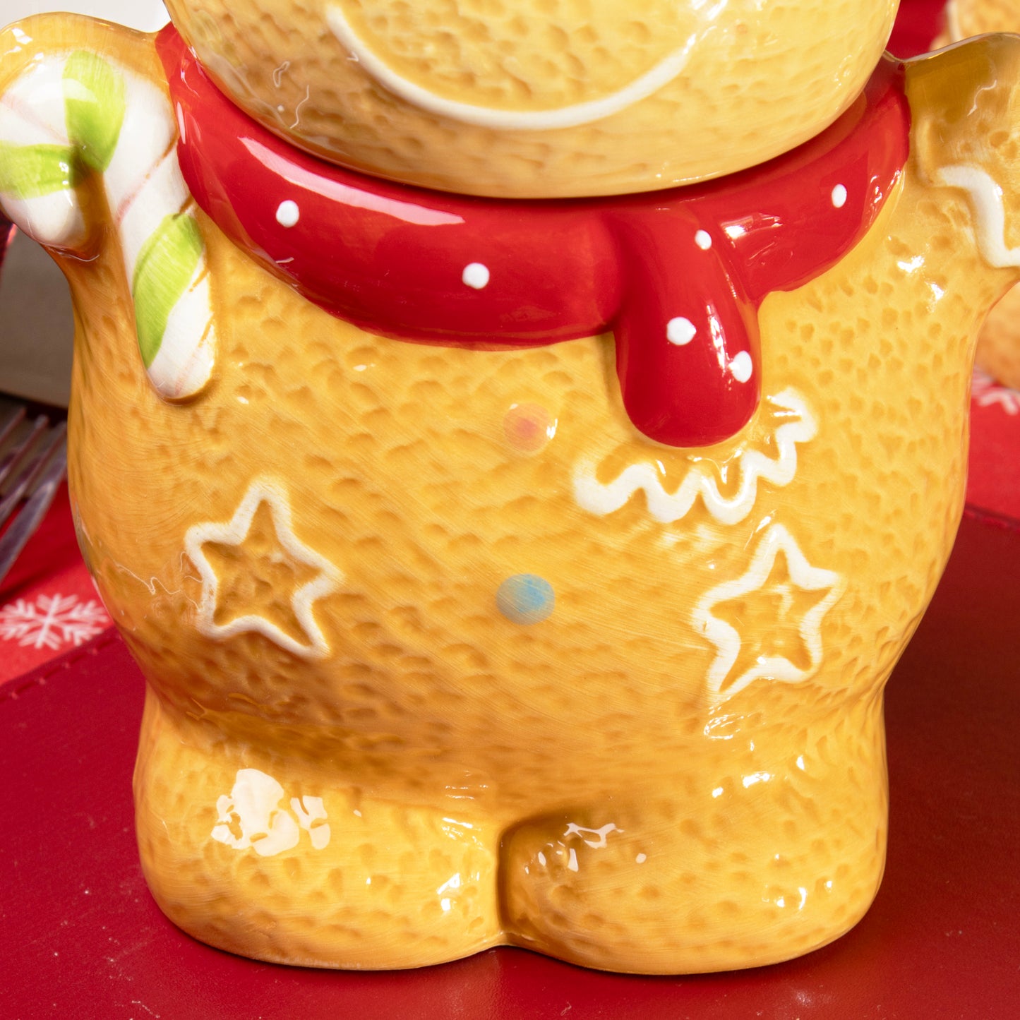 Ceramic Gingerbread Man Cookie Jar