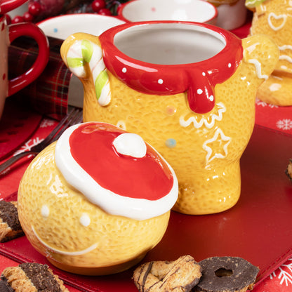 Ceramic Gingerbread Man Cookie Jar