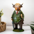 Gentleman Highland Cow Ornament