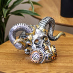 Steampunk Ram Skull Ornament