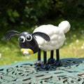 Timmy das Schaf-Skulptur aus Metall