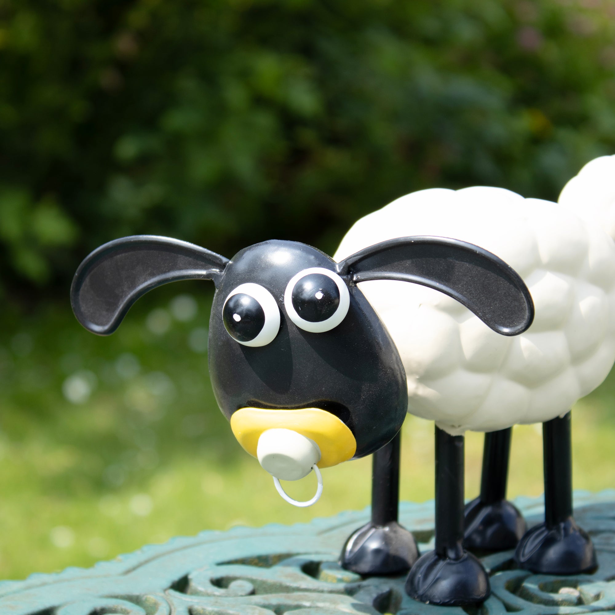 Timmy The Sheep With Dummy Sculpture