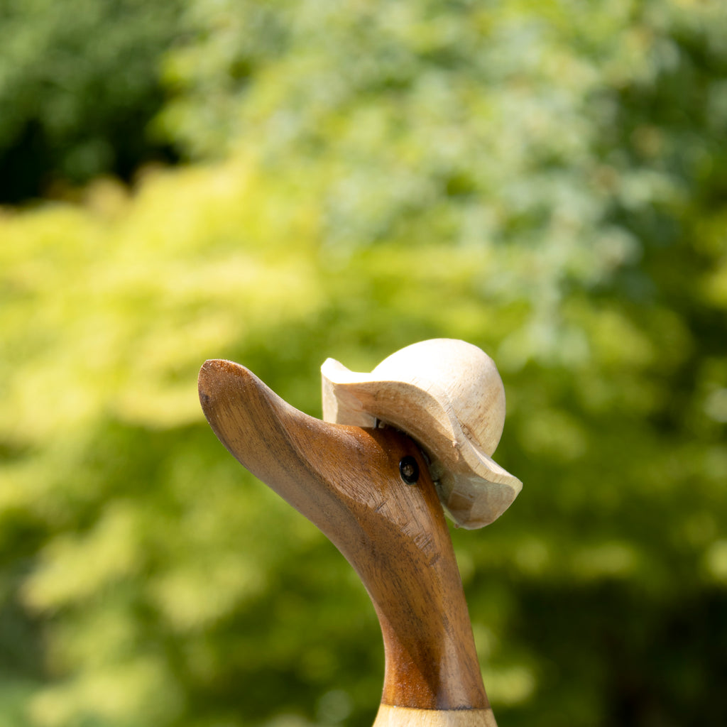 Wood Duck With Frilly Hat Ornament