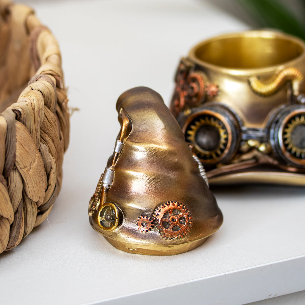 Steampunk Wizard Hat Trinket Pot Ornament