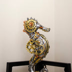 Steampunk Mechanical Seahorse Ornament