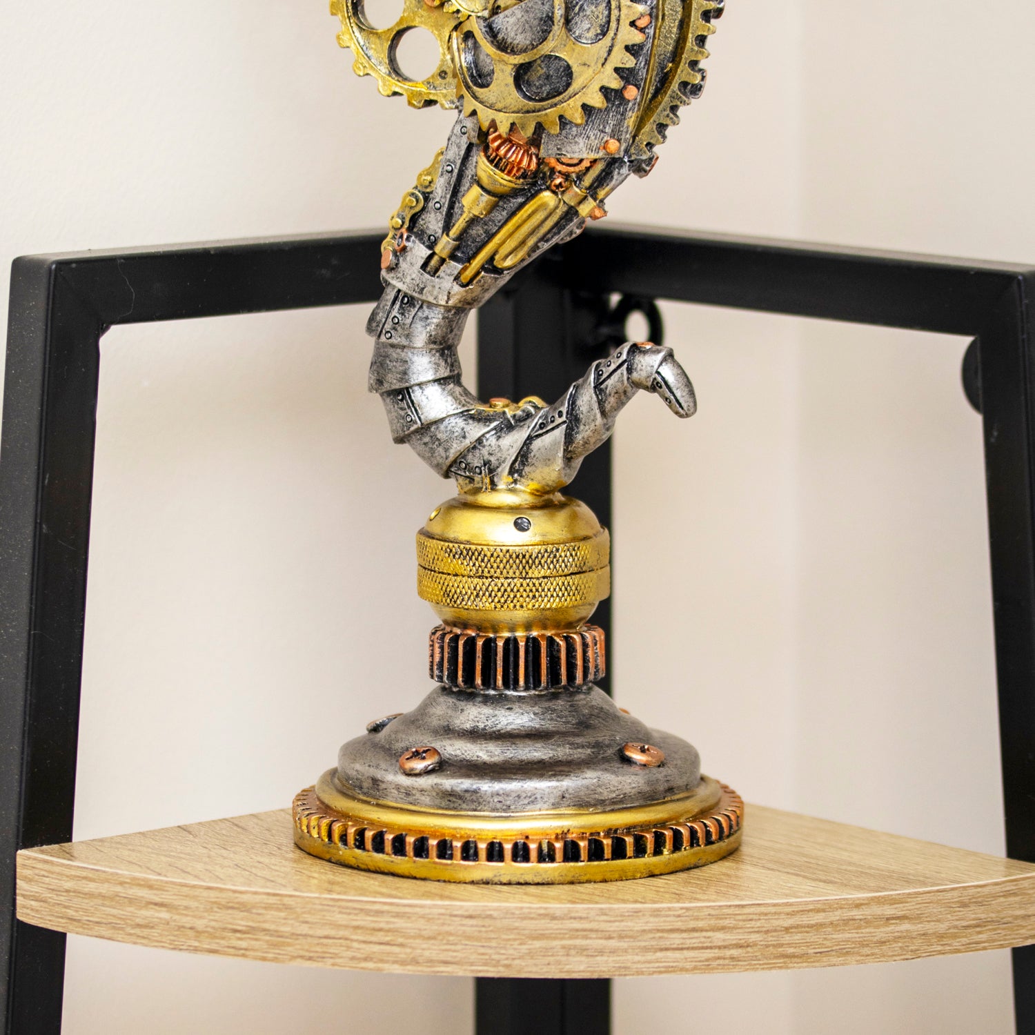 Steampunk Mechanical Seahorse Ornament