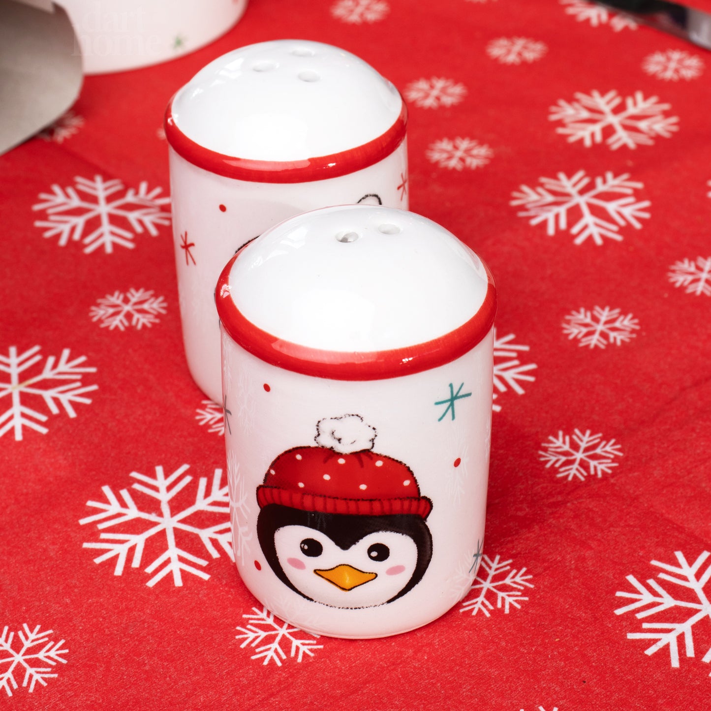 Santa & Penguin Salt And Pepper Shakers