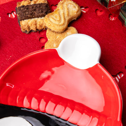 Penguin Christmas Serving Plate