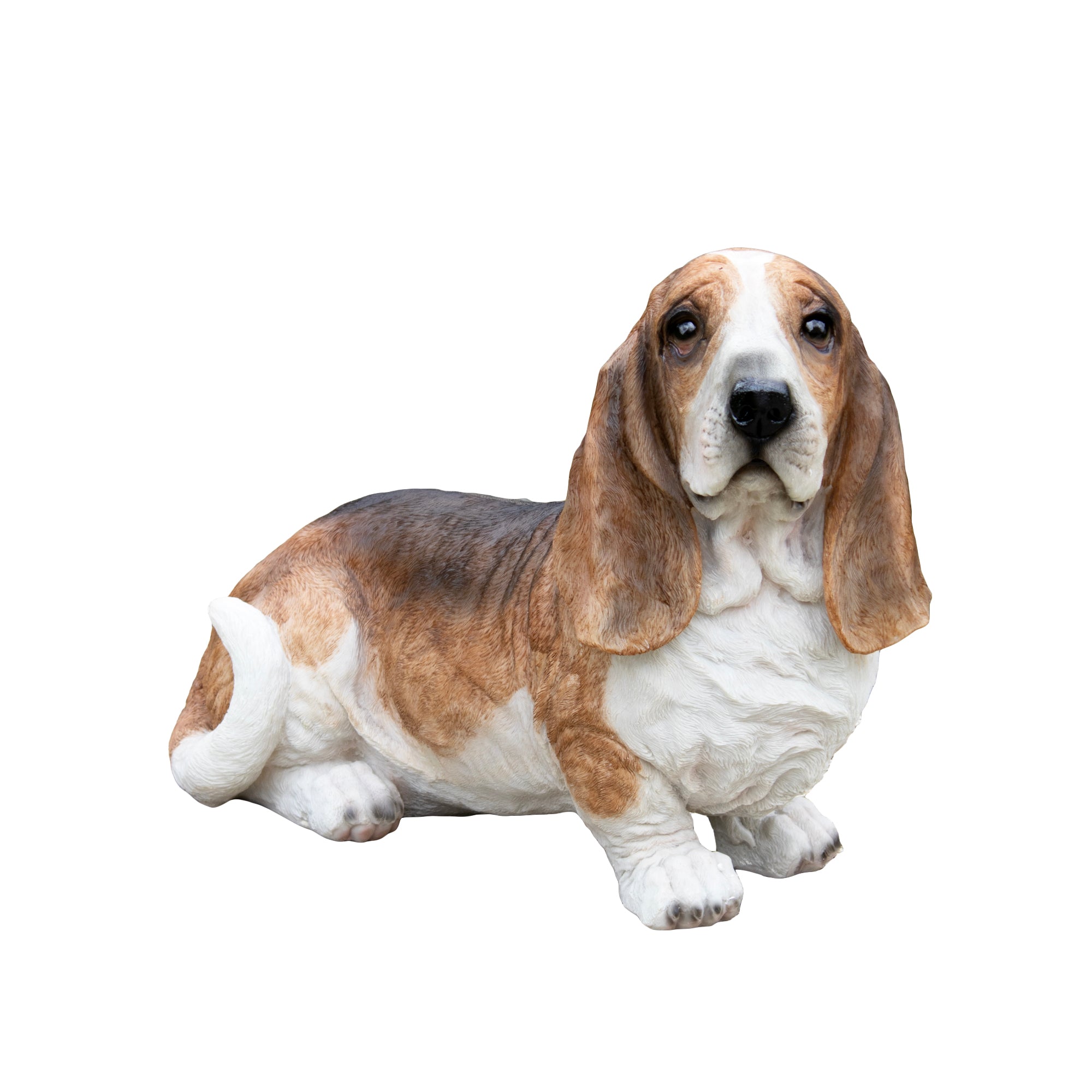 Resin Bassett Hound Ornament