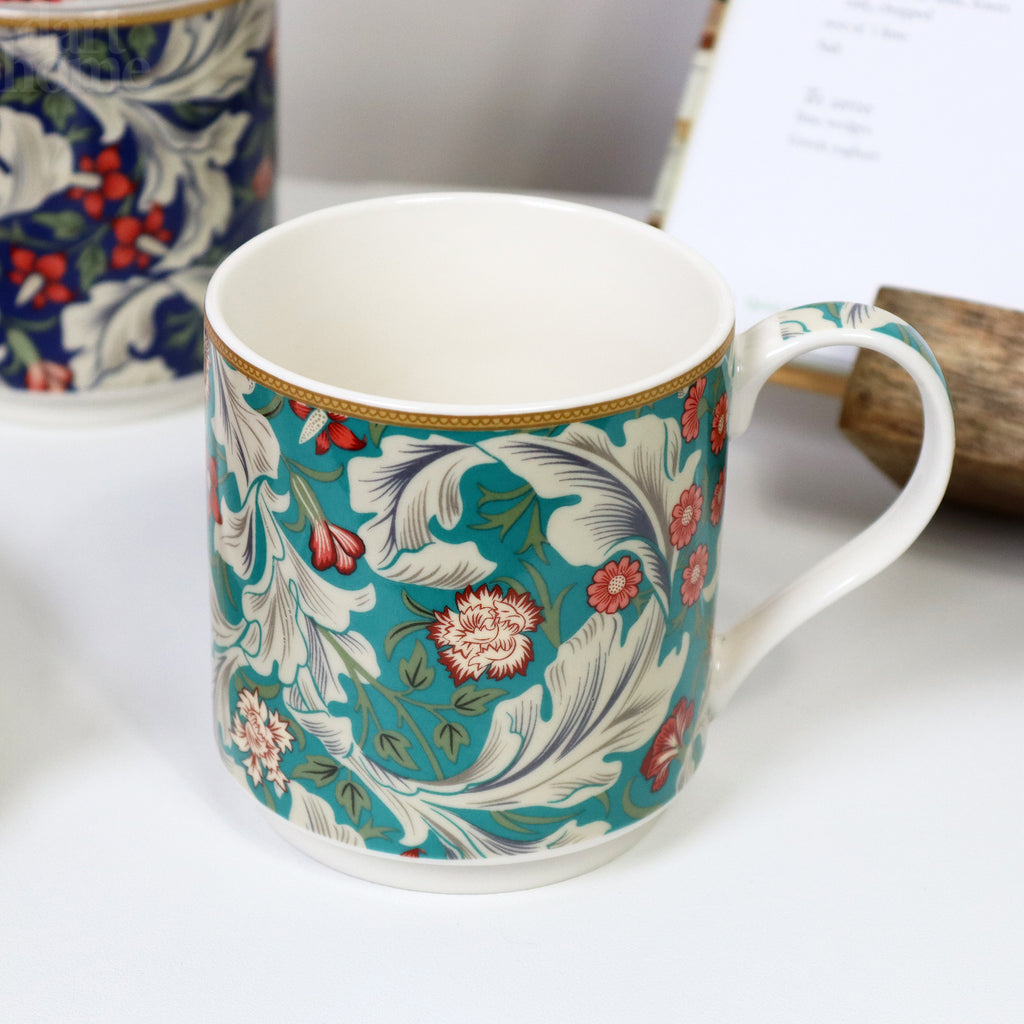 William Morris Tapestry Stacking Mugs Set Of 4