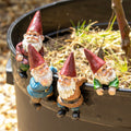 Set Of 4 Mini Gnomes Pot Hangers