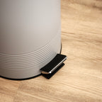 Matt Grey 12 Litre Pedal Bin