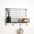 Wire Metal Wall Basket Shelf