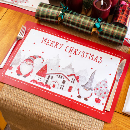 Set Of Christmas Gonk Placemats