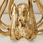 Gold Octopus Multi Pillar Candle Holder
