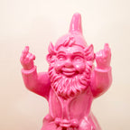 Very Naughty Gnome Statue