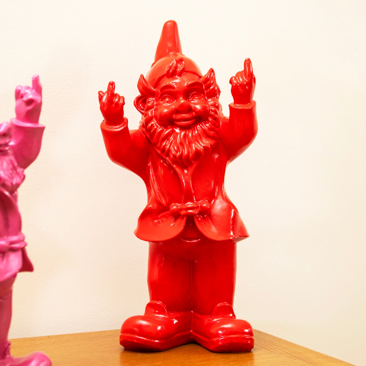 Very Naughty Gnome Statue