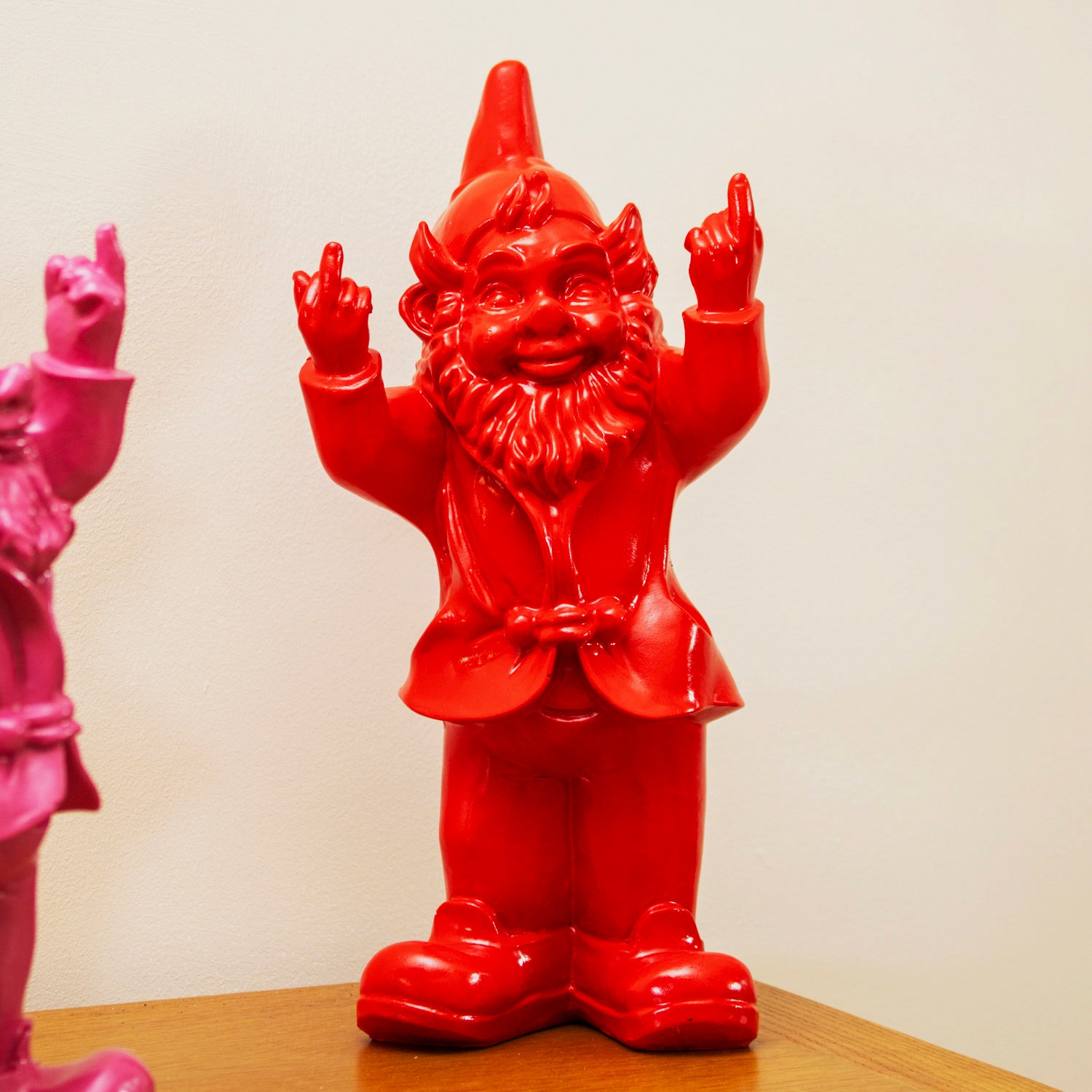 Resin Naughty Gnome Ornament