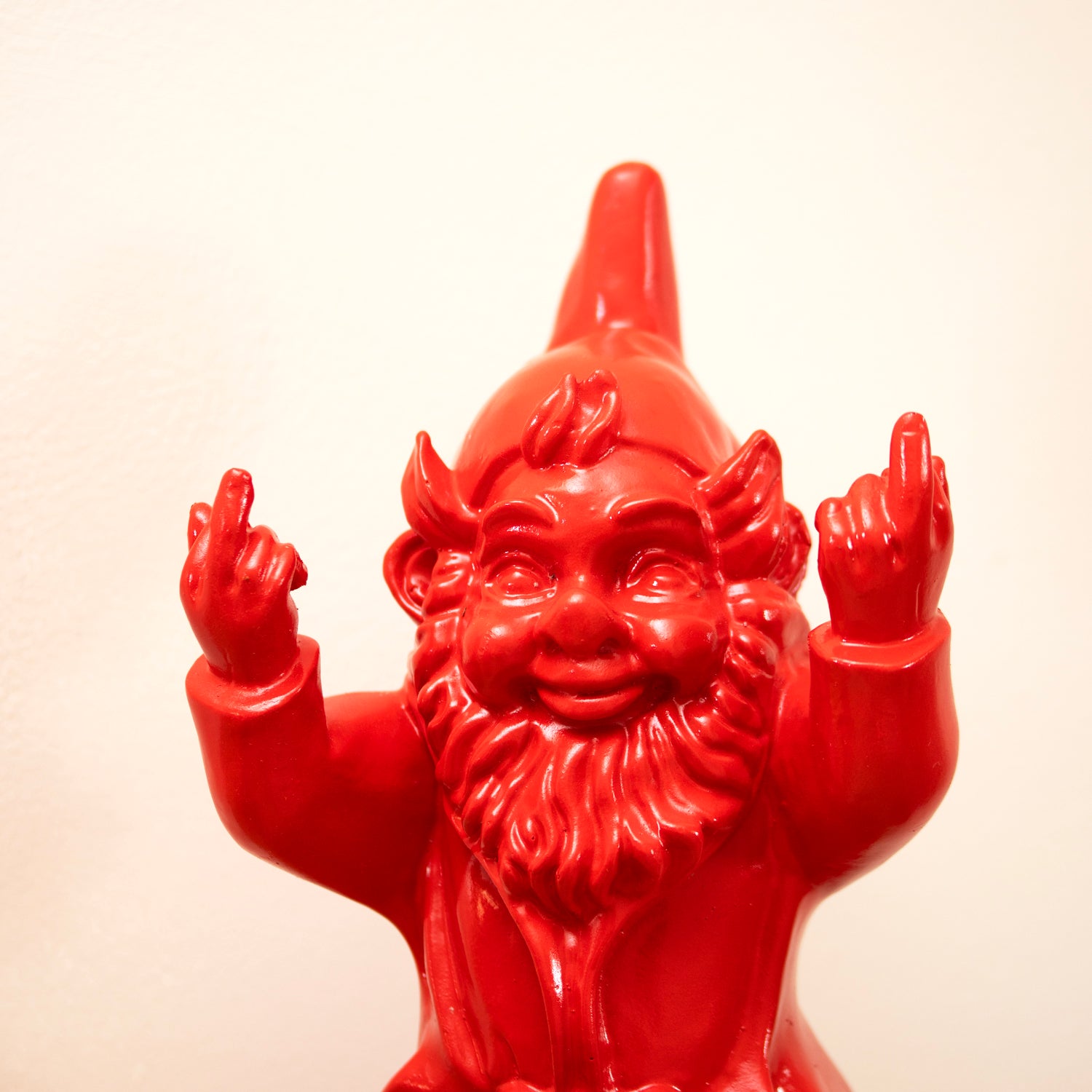 Very Naughty Gnome Statue