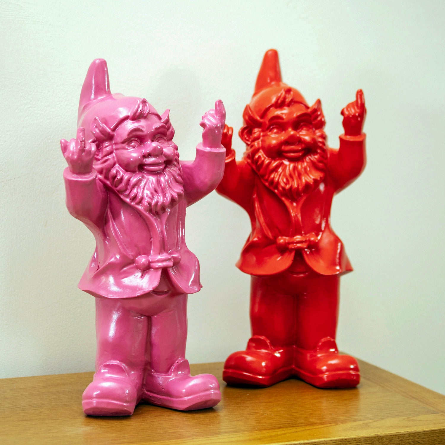 Resin Naughty Gnome Ornament