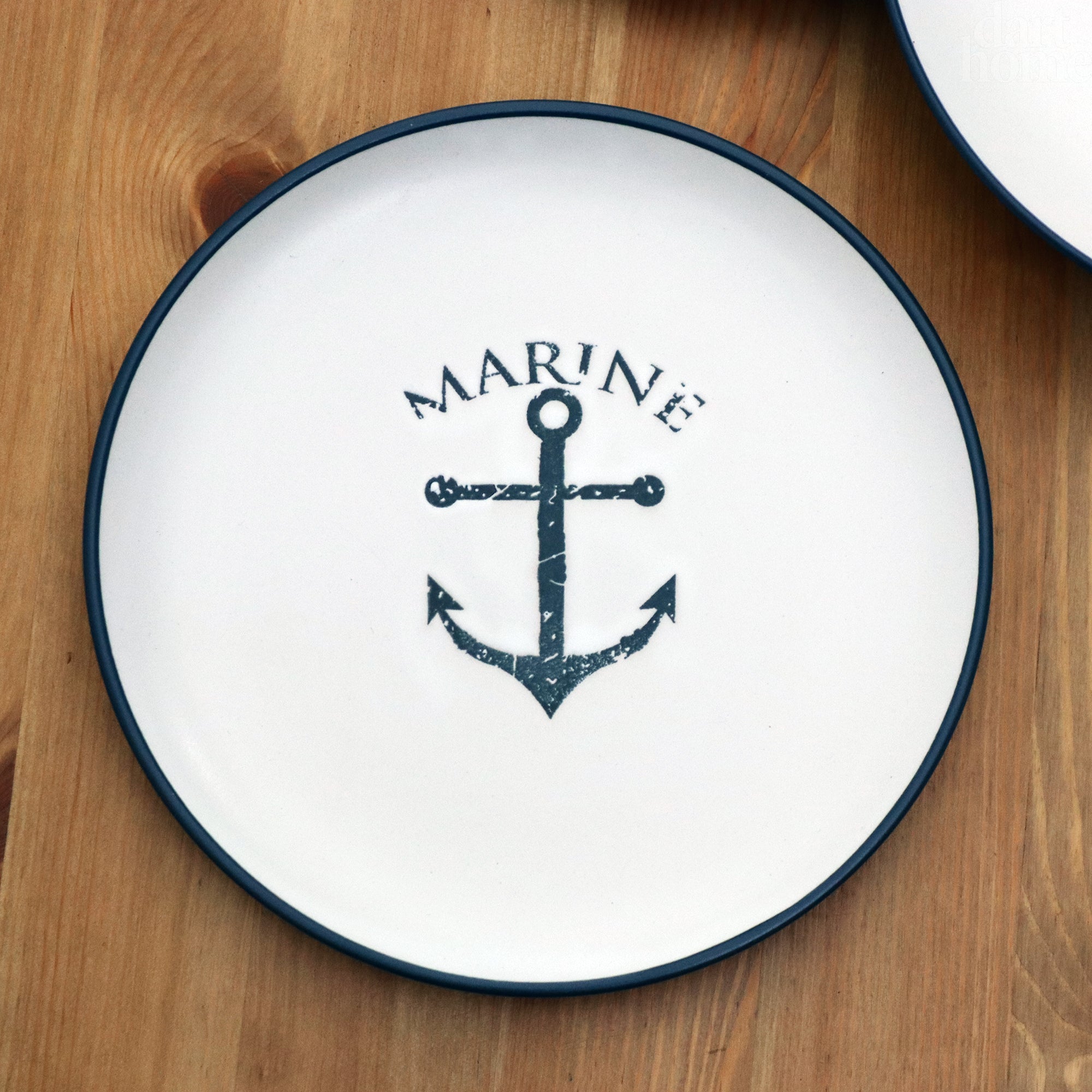 Set Of 6 Nautical Side Plates
