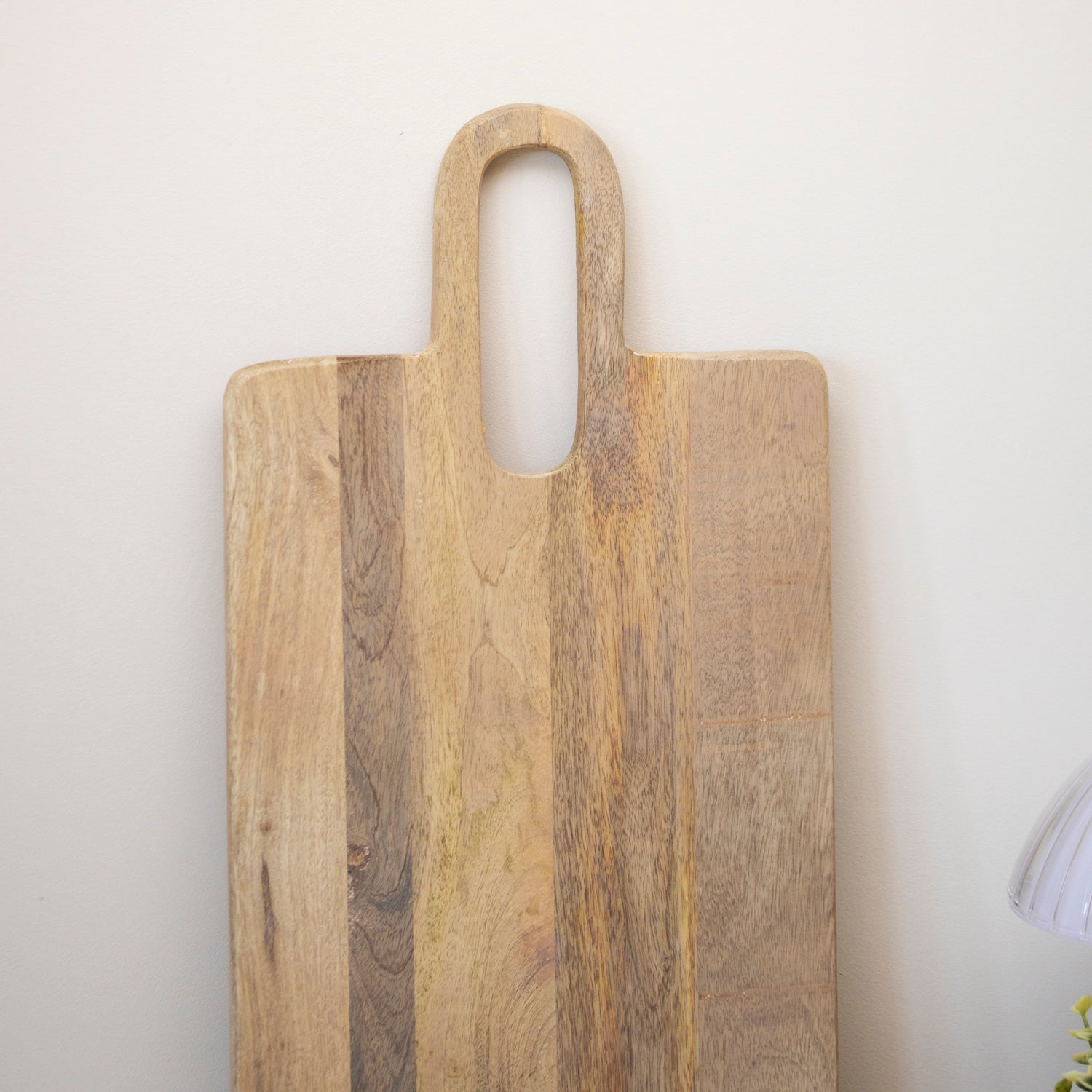 Light Mango Wood Paddle Chopping Board