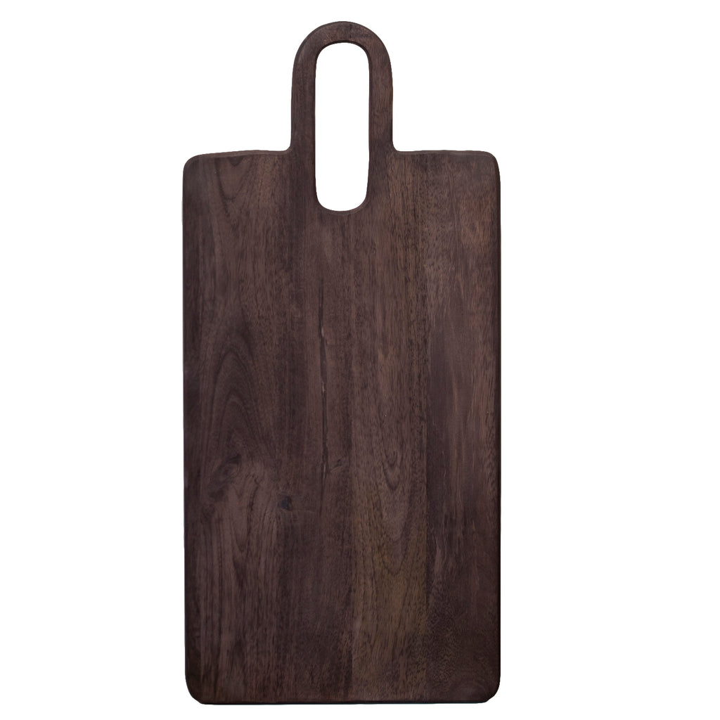 Dark Mango Wood Paddle Chopping Board