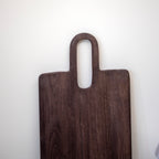 Dark Mango Wood Paddle Chopping Board