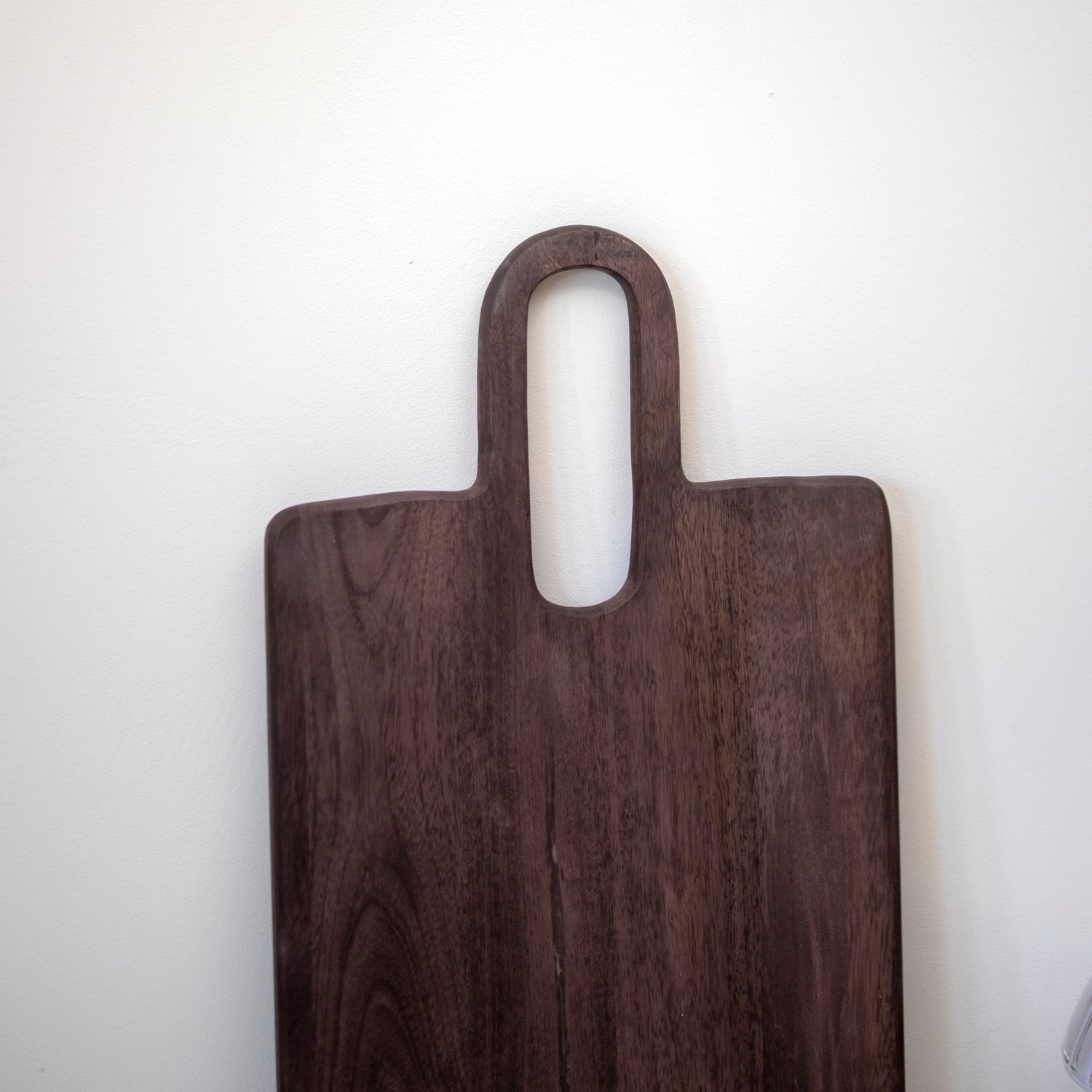Dark Mango Wood Paddle Chopping Board