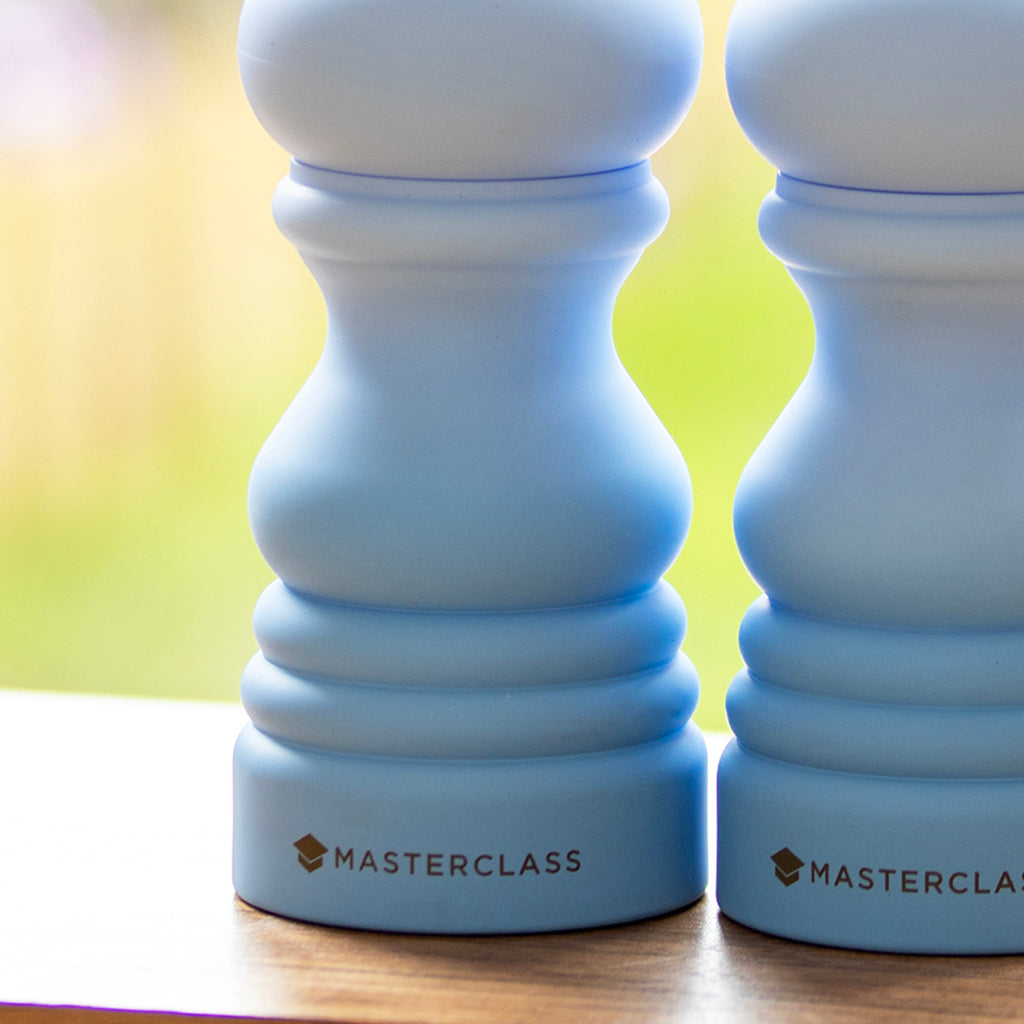 Set Of 2 Blue Ombre Salt & Pepper Mills