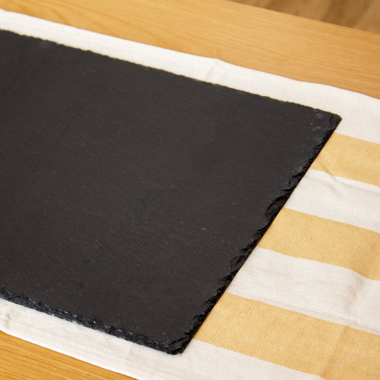 Set Of 2 Large Rectangle Slate Platters