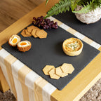 Set Of 2 Large Rectangle Slate Platters