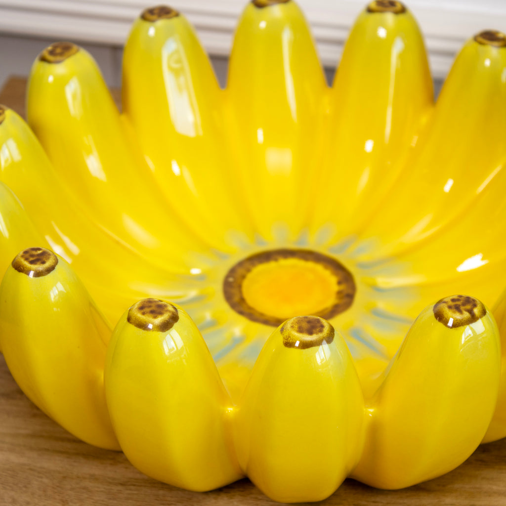 Large Ceramic Banana Bowl