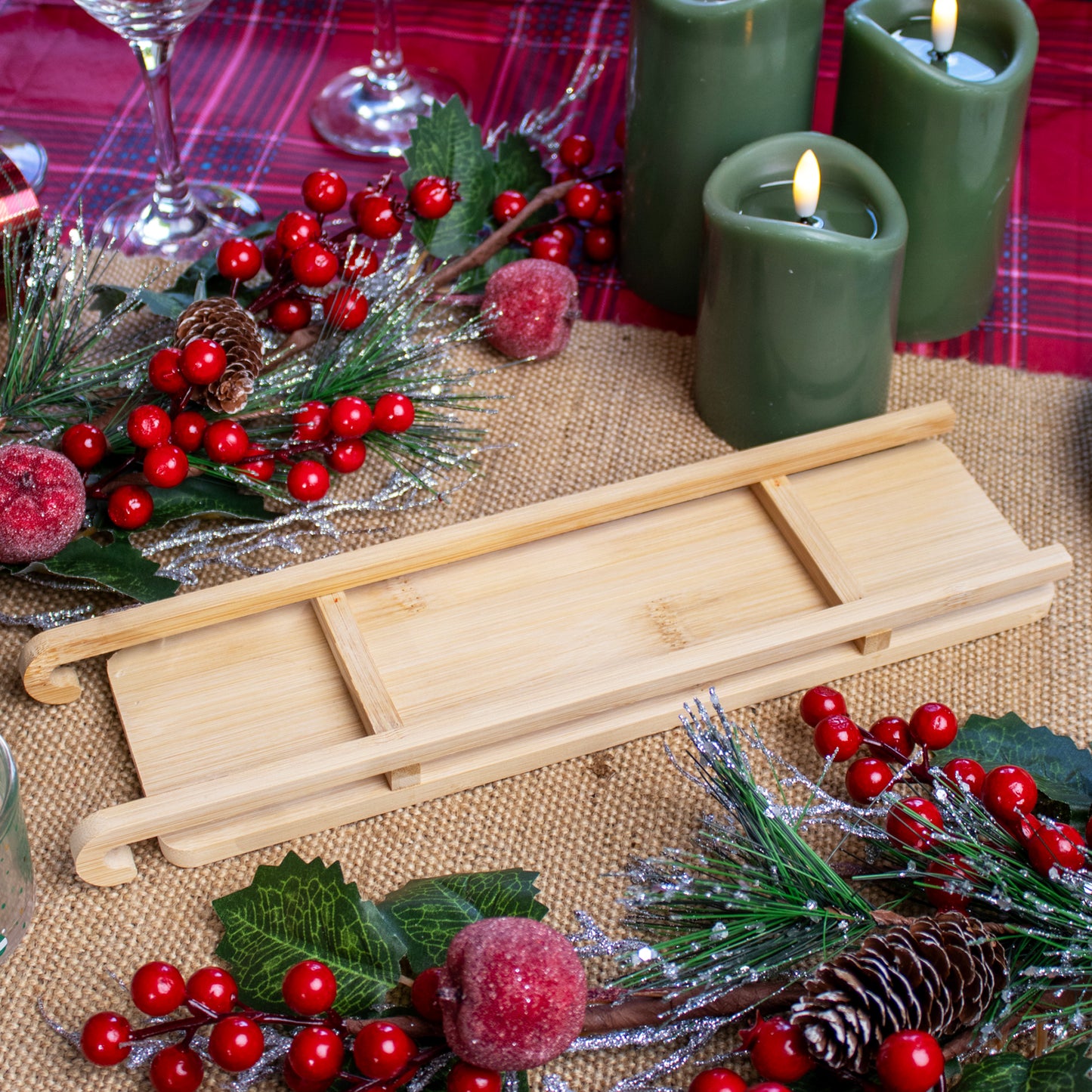 Christmas Sleigh Set Of 4 Serving Bowls