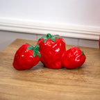 Ceramic Multi Strawberry Ornament