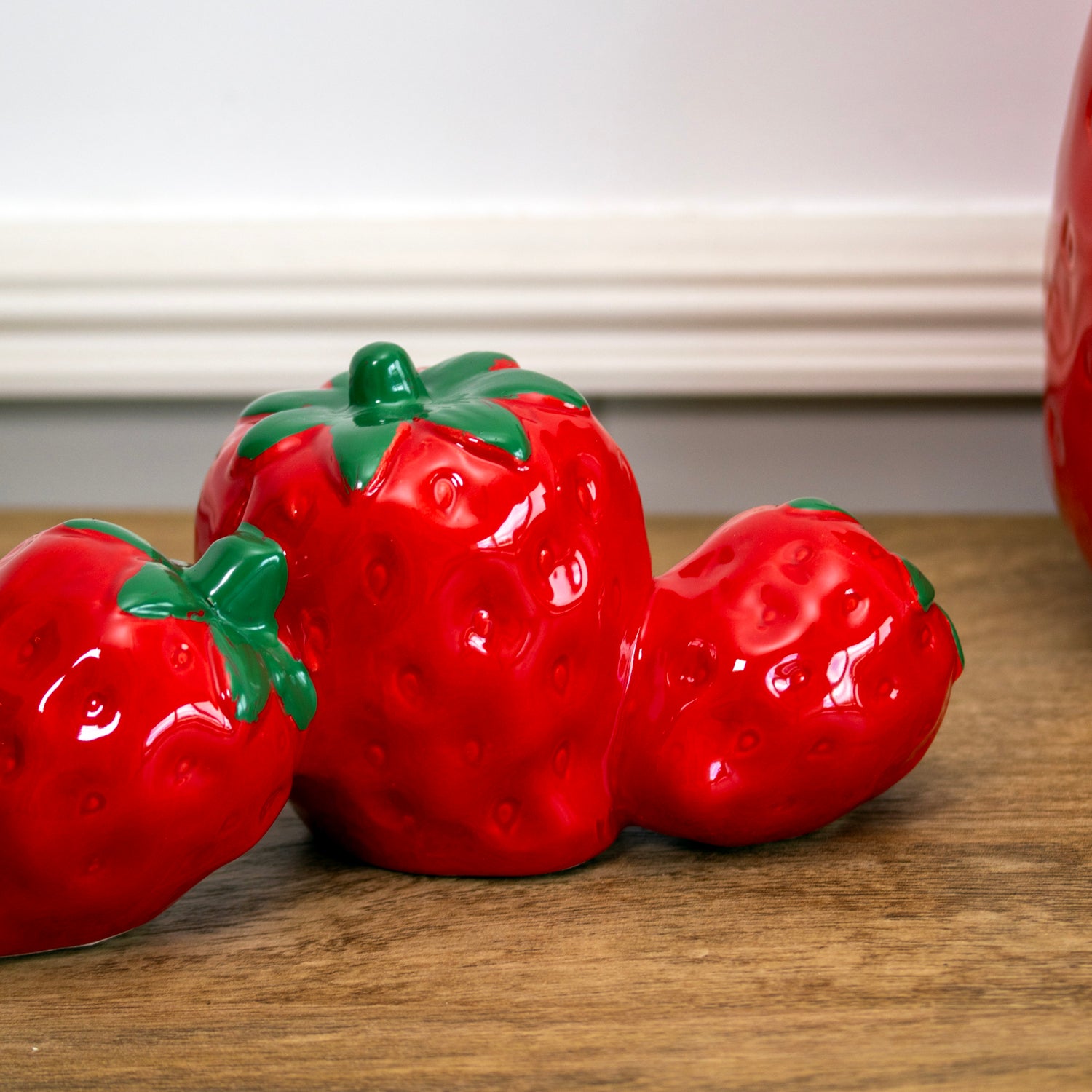 Ceramic Multi Strawberry Ornament