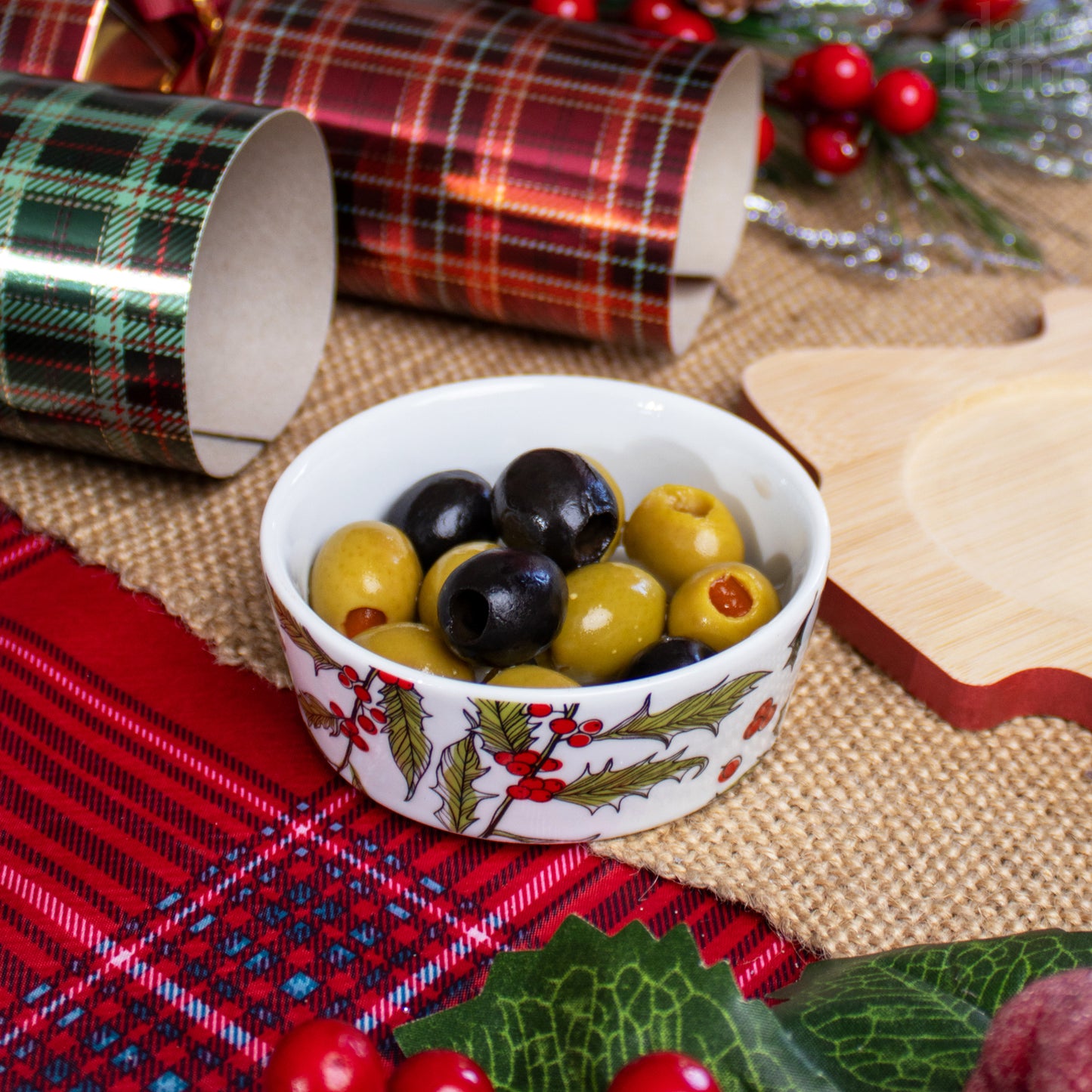 Christmas Tree Set Of 2 Serving Bowls