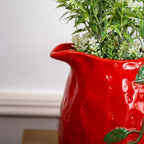 Ceramic Strawberry Jug