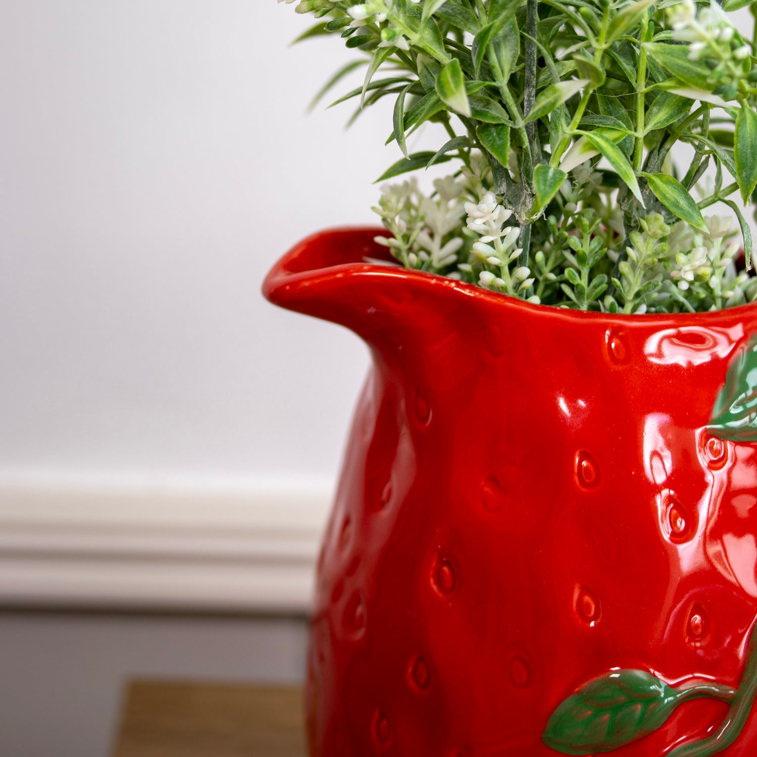 Ceramic Strawberry Jug